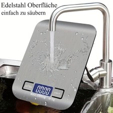 Küchenwaage digital edelstahl gebraucht kaufen  Bochum