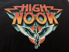 Camiseta High Noon Band Negra Grande Hard Rock Metal Southern Rock Álbum Logo De Colección segunda mano  Embacar hacia Argentina