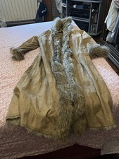 Cappotto pelle rivestito usato  Roma