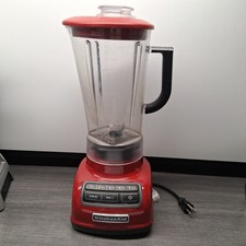 Liquidificador KitchenAid 5 velocidades - COMPLETO - Base vermelha / frasco de diamante / tampa - KSB1575ER comprar usado  Enviando para Brazil