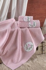 Rose pink towel for sale  LEICESTER