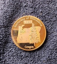Oregon geocoin 2004 for sale  San Jose