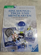 Einladungs tisch menükarten gebraucht kaufen  Stein