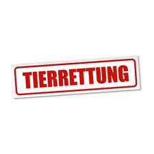 Tierrettung magnetschild auto gebraucht kaufen  Leipzig