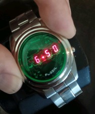 Relógio digital raro fóssil 2002 Jr 7811 LED vermelho comprar usado Relógio digital raro fóssil 2002 Jr 7811 LED vermelho comprar usado  Enviando para Brazil