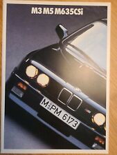 Brochure bmw m635 usato  Ceggia