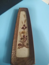 Painel de arte Reichlin esculpido à mão moldura de madeira herbier flores prensadas e secas suíças  comprar usado  Enviando para Brazil