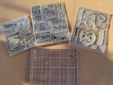 Assorted rubber stamps for sale  LEWES