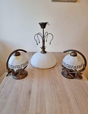 Lampa wisząca + dwie lampki nocne na sprzedaż  PL