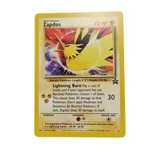 Carta pokemon zapdos usato Carta pokemon zapdos usato  Fonte Nuova