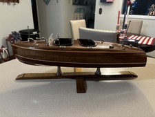 Modelo de barco réplica de madeira, Chriscraft, usado comprar usado  Enviando para Brazil