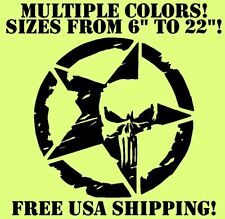 Distressed punisher skull for sale  Valdosta