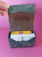 Vintage leather case for sale  WORCESTER