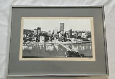 Vintage pittsburgh skyline for sale  Spring Lake