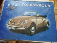 Volkswagen plaque métal d'occasion  Mainvilliers