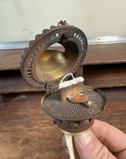 Usado, Dobradiça Taplins patenteada 1864 e 1861 peça queimador de lâmpada a óleo querosene tampa cone fria comprar usado  Enviando para Brazil