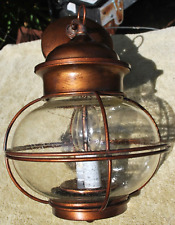 Estilo náutico ~ Luminária incandescente ~ Abajur de teto suspenso com vidro bolha comprar usado  Enviando para Brazil