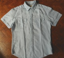 Chemise bleu ciel d'occasion  Rouxmesnil-Bouteilles