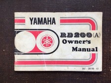 Yamaha rd200 genuine for sale  HOLSWORTHY
