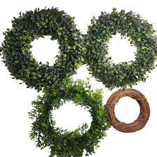 Faux wreaths boxwood for sale  Fair Oaks