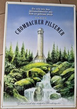 Blechschild krombacher gebraucht kaufen  Nordhorn