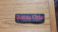 REMENDO BORDADO VERMELHO CROTTING CHRIST, COSTURA comprar usado  Enviando para Brazil
