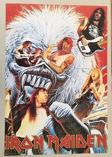 Usado, IRON MAIDEN,EDDIE AT THE BACKROUND, MEGA RARO PÔSTER AUTÊNTICO 1993, ÚLTIMO!! comprar usado  Enviando para Brazil
