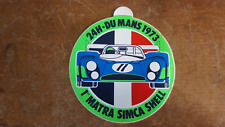 Autocollant automobile matra d'occasion  Plonéour-Lanvern