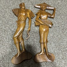 Vintage carved wood for sale  Delbarton