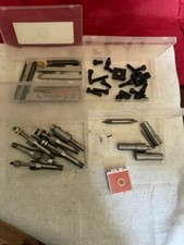 Lote de herramientas y piezas de torno vintage para relojero Estate accesorios de reparación segunda mano  Embacar hacia Mexico