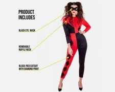 Womens halloween harlequin for sale  SOLIHULL