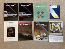 Volvo brochures 1980s for sale  TADLEY