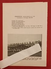 Foggia squadra foglio usato  Caserta