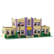 Simpsons Springfield Grundschule MOC Klemmbausteine 2733 Teile  Modular Building comprar usado  Enviando para Brazil