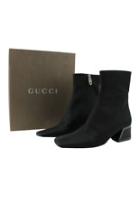Gucci stivaletti neri usato  Italia