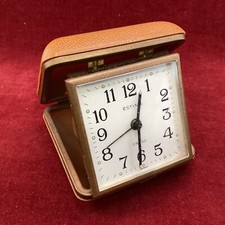 Usado, Relógio despertador de viagem vintage ESTYMA Alemanha 2 joias *FUNCIONANDO* (1B) MO#8619 comprar usado  Enviando para Brazil