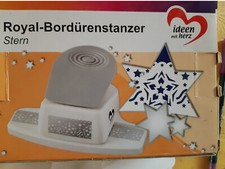 Bordürenstanzer sterne ideen gebraucht kaufen  Konz