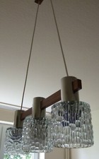 Hängelampe palisander chrom gebraucht kaufen  Bremen