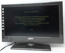 Sanyo 18,5" HDMI VGA SCART TV LCE19LD40-B comprar usado  Enviando para Brazil