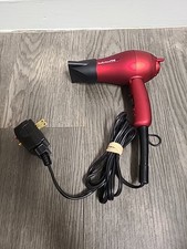 Secador de cabelo Babyliss Pro TT 1500 turmalina titânio leve viagem compacto - Vermelho comprar usado  Enviando para Brazil