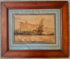 Tableau xixe aquarelle d'occasion  Paris XV
