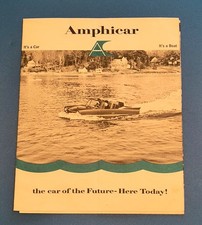 Amphicar sales brochure d'occasion  Expédié en Belgium