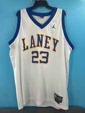 Camiseta Nike Michael Jordan Laney High School TAG-Size XXL #23 Branca, usado comprar usado  Enviando para Brazil