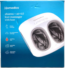 Massageador de pés HoMedics shiatsu e ar com calor, ar 4.0, spa para pés de pedicure em casa comprar usado  Enviando para Brazil
