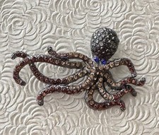 Octopus brooch pendant for sale  Miami Beach