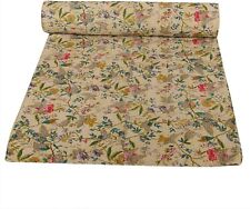 Colcha de algodão estampa indiana Kantha cobertor multicolorido tamanho King colcha lance comprar usado Colcha de algodão estampa indiana Kantha cobertor multicolorido tamanho King colcha lance comprar usado  Enviando para Brazil