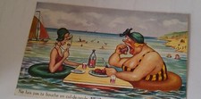 Cpa humour bouche d'occasion  Quetigny