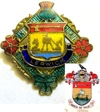 Enamel lerwick brooch for sale  UK