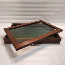Espositore legno vetro usato  Villalfonsina