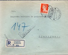 LETTERA DA Crnomelj LUBIANA 1943 na sprzedaż  Wysyłka do Poland